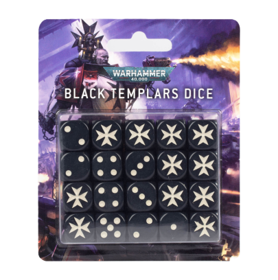 Warhammer 40 000 - Space Marines - Black Templar - Dés d'armé