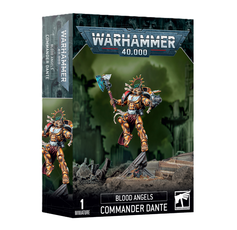 Warhammer 40 000 - Space Marines - Blood Angels - Commandeur Dante Warhammer 40 000 - Space Marines - Blood Angels - Commandeur Dante