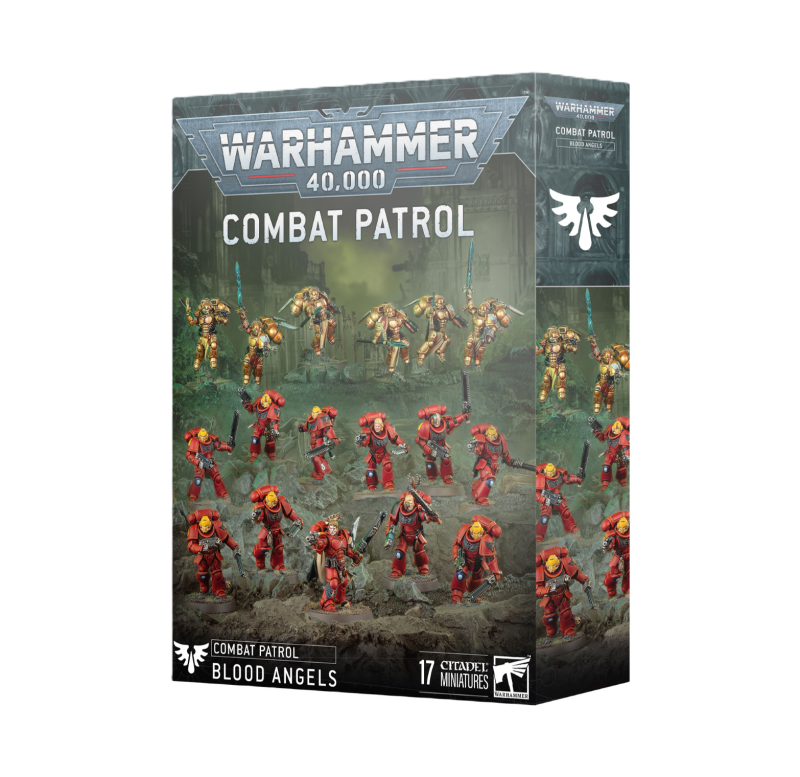 Warhammer 40 000 - Space Marines - Blood Angels - Patrouille de combat Warhammer 40 000 - Space Marines - Blood Angels - Patrouille de combat