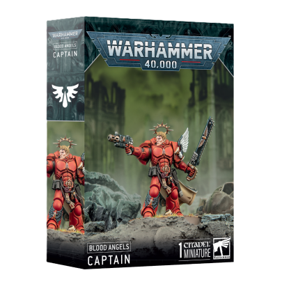 Warhammer 40 000 - Space Marines - Blood Angels - Capitaine