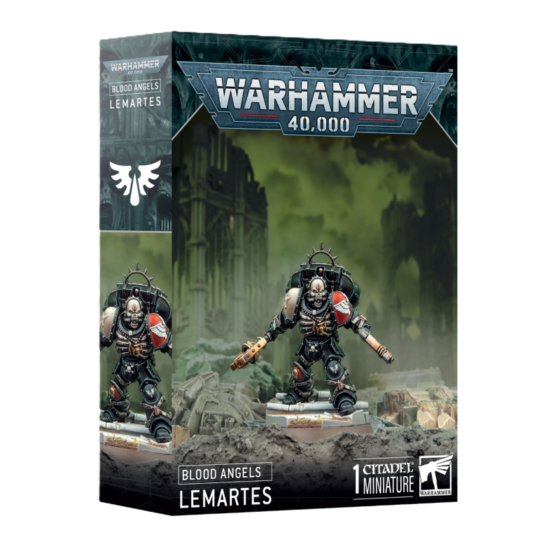 Warhammer 40 000 - Space Marines - Blood Angels - Lemartes Warhammer 40 000 - Space Marines - Blood Angels - Lemartes