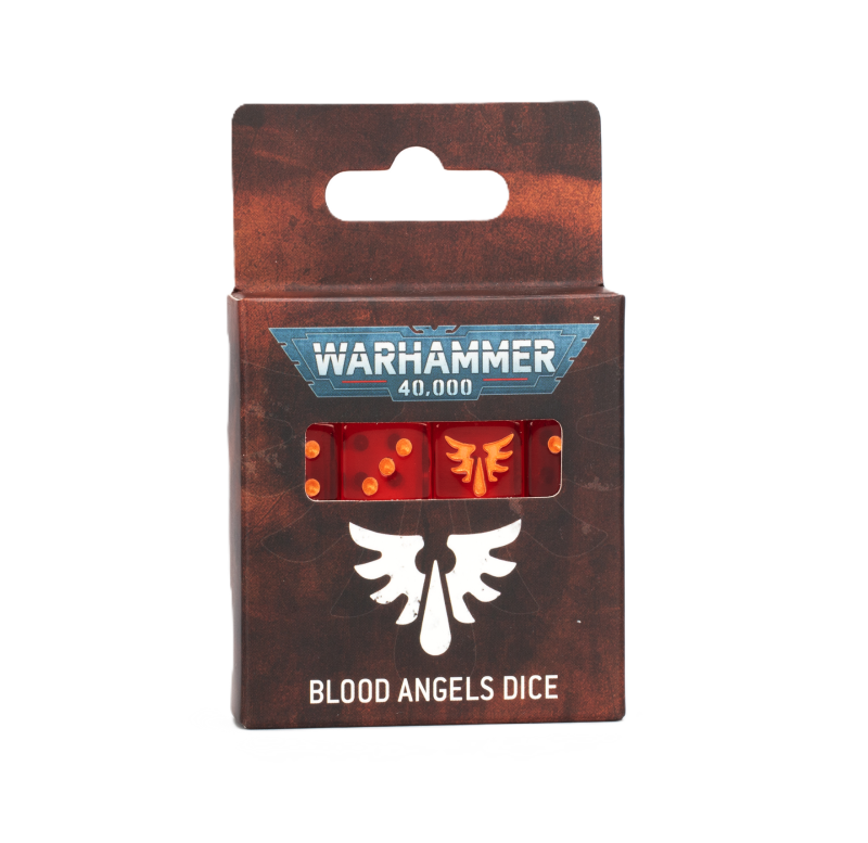 Warhammer 40 000 - Space Marines - Blood Angels - Dés d'armée Warhammer 40 000 - Space Marines - Blood Angels - Dés d'armée