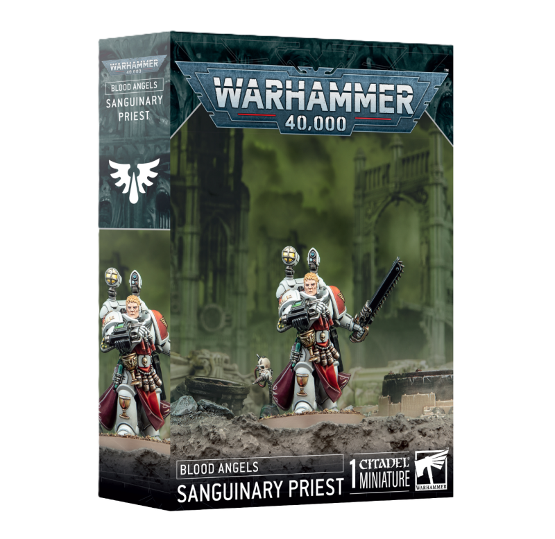 Warhammer 40 000 - Space Marines - Blood Angels - Pretre Sanguinien Warhammer 40 000 - Space Marines - Blood Angels - Pretre Sanguinien