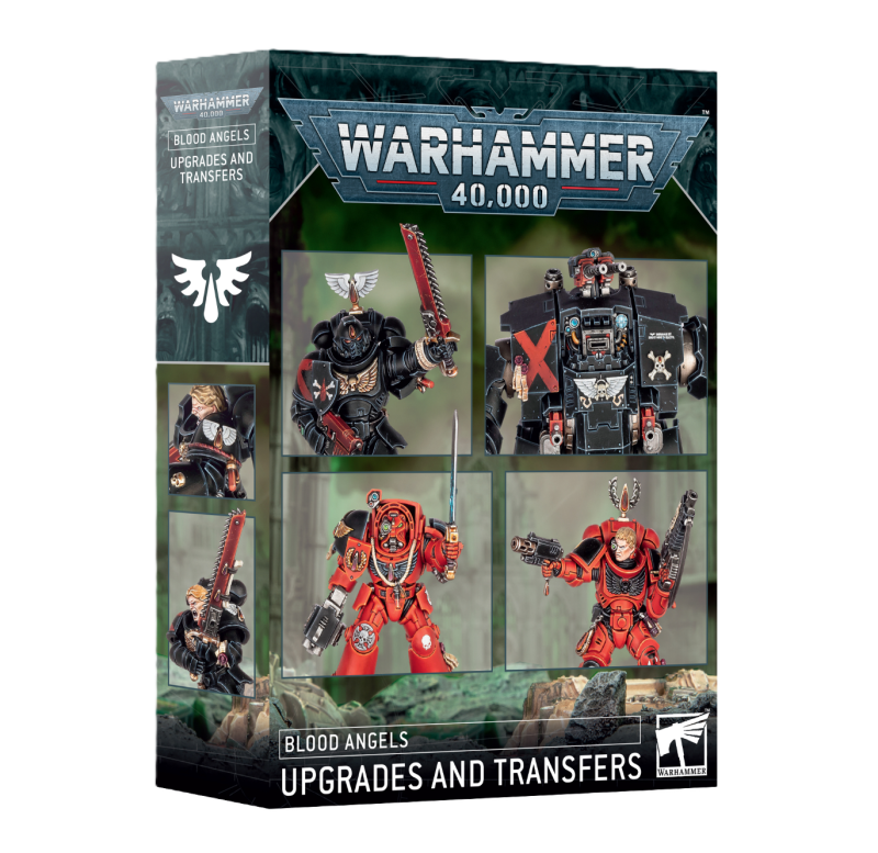 Warhammer 40 000 - Space Marines - Blood Angels - Améliorations et décalcomanies Warhammer 40 000 - Space Marines - Blood Angels - Améliorations et décalcomanies