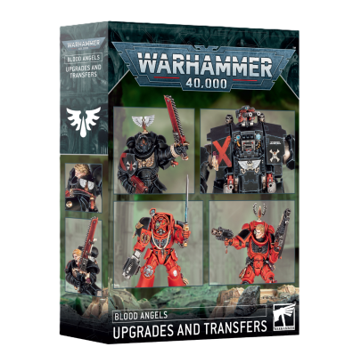 Warhammer 40 000 - Space Marines - Blood Angels - Améliorations et décalcomanies
