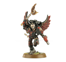 Warhammer 40 000 - Space Marines - Blood Angels - Chapelain avec réacteur dorsal