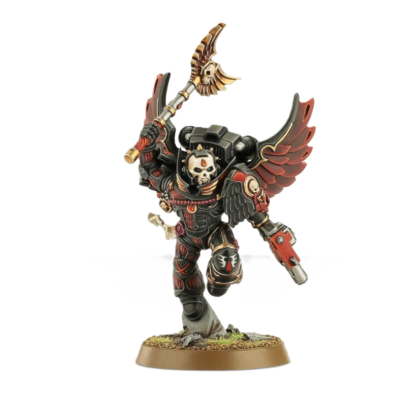 Warhammer 40 000 - Space Marines - Blood Angels - Chapelain avec réacteur dorsal Warhammer 40 000 - Space Marines - Blood Angels - Chapelain avec réacteur dorsal