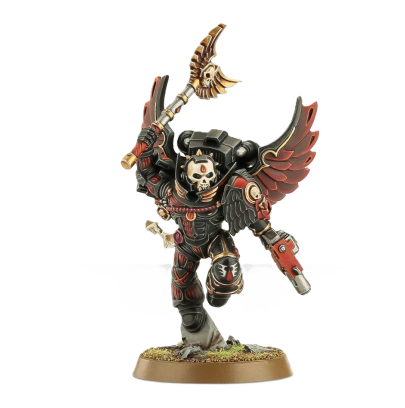 Warhammer 40 000 - Space Marines - Blood Angels - Chapelain avec réacteur dorsal