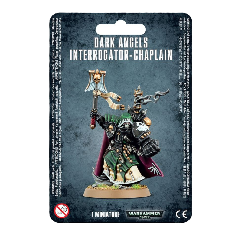 Warhammer 40 000 - Space Marines - Dark Angels - Interrogator Chapelain Warhammer 40 000 - Space Marines - Dark Angels - Interrogator Chapelain