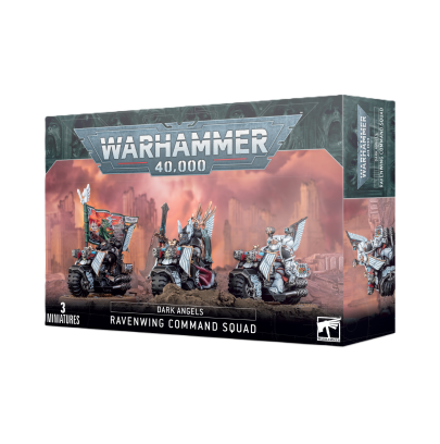 Warhammer 40 000 - Space Marines - Dark Angels - Escouade de commandement de la Ravenwing