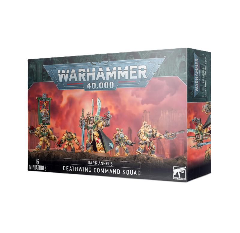 Warhammer 40 000 - Space Marines - Dark Angels - Escouade de commandement de la Deathwing Warhammer 40 000 - Space Marines - Dark Angels - Escouade de commandement de la Deathwing