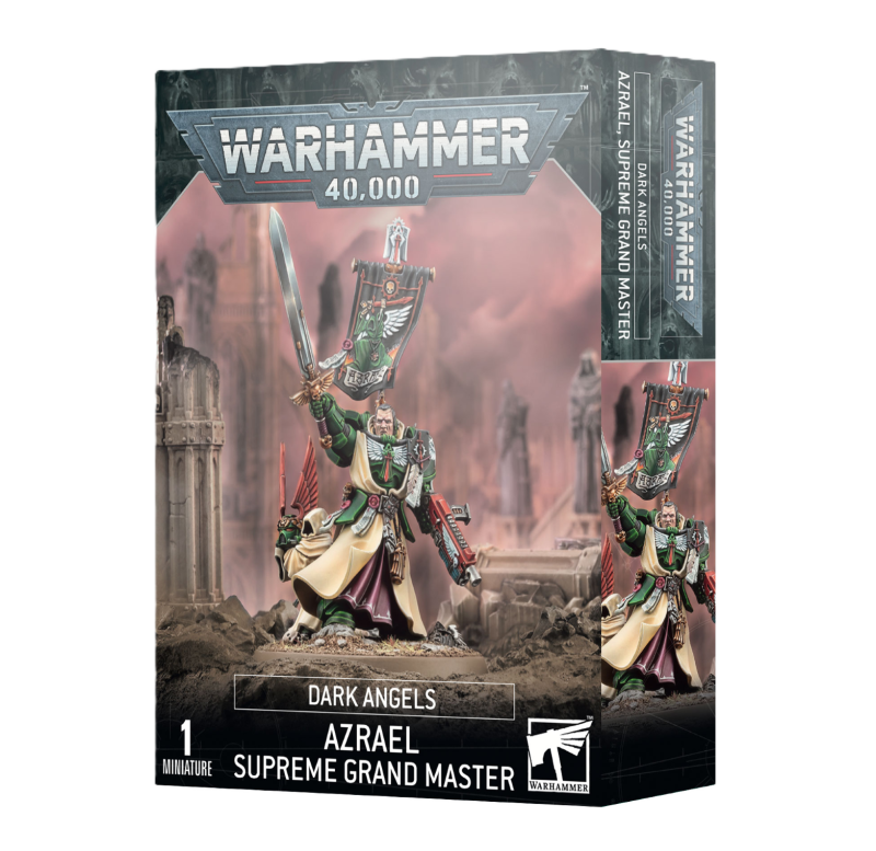 Warhammer 40 000 - Space Marines - Dark Angels - Azrael, grand maitre suprême Warhammer 40 000 - Space Marines - Dark Angels - Azrael, grand maitre suprême