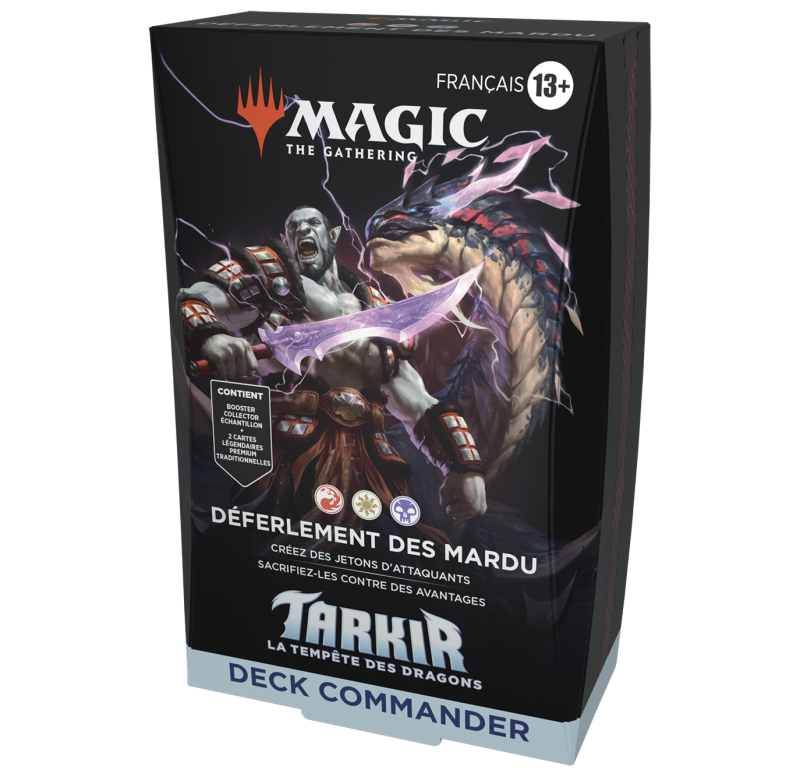 Tarkir : Tempete de dragon - Commander deck - Français - Déferlement des Mardu