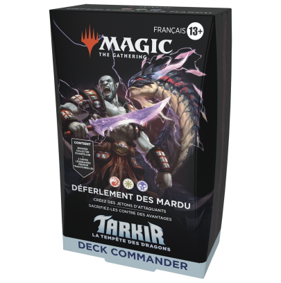 Tarkir : Tempete de dragon - Commander deck - Français - Déferlement des Mardu