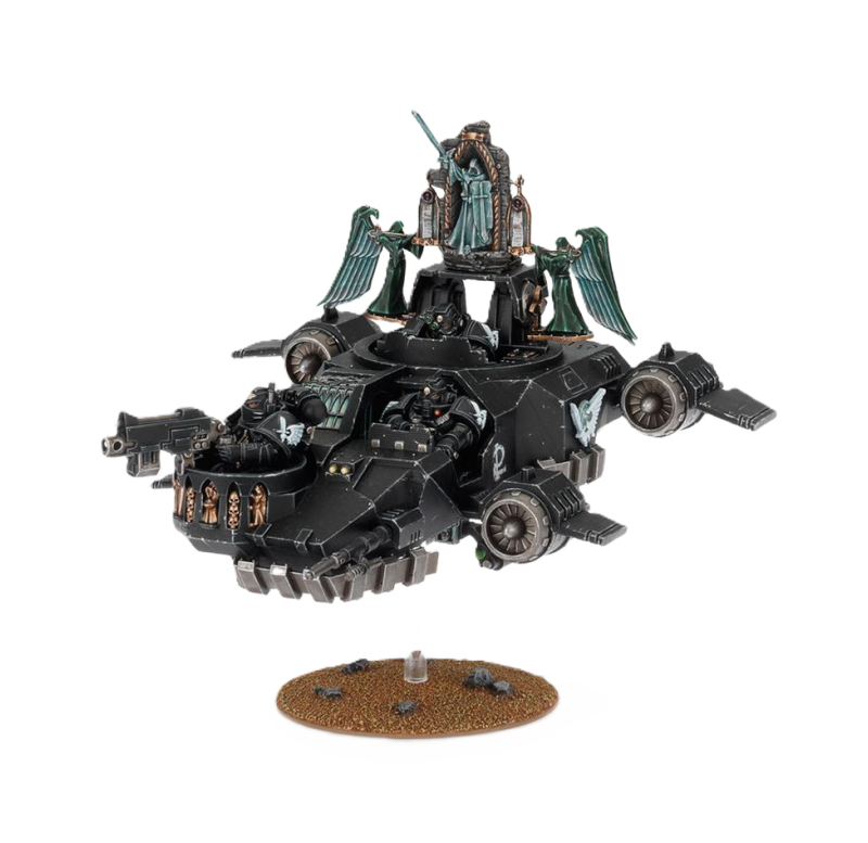 Warhammer 40 000 - Space Marines - Dark Angels - Darkshroud de la Ravenwing / Land speeder Vengeance Warhammer 40 000 - Space Marines - Dark Angels - Darkshroud de la Ravenwing / Land speeder Vengeance
