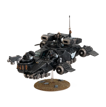 Warhammer 40 000 - Space Marines - Dark Angels - Darkshroud de la Ravenwing / Land speeder Vengeance