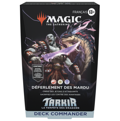 Tarkir : Tempete de dragon - Commander deck - Français - Déferlement des Mardu