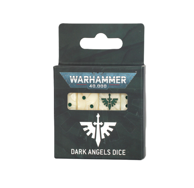 Warhammer 40 000 - Space Marines - Dark Angels - Dés d'armée Warhammer 40 000 - Space Marines - Dark Angels - Dés d'armée