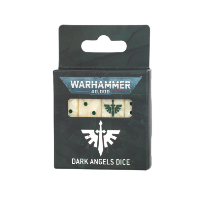 Warhammer 40 000 - Space Marines - Dark Angels - Dés d'armée