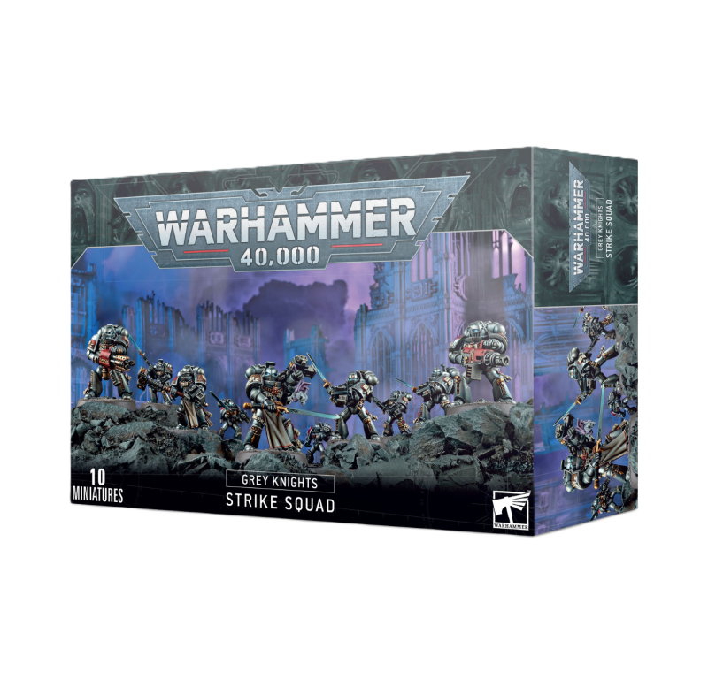 Warhammer 40 000 - Space Marines - Grey Knight - Escouade d'incursion Warhammer 40 000 - Space Marines - Grey Knight - Escouade d'incursion