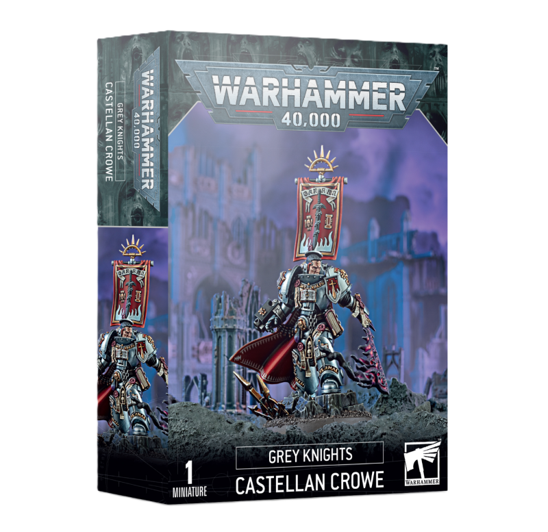 Warhammer 40 000 - Space Marines - Grey Knight - Castellan Crowe Warhammer 40 000 - Space Marines - Grey Knight - Castellan Crowe