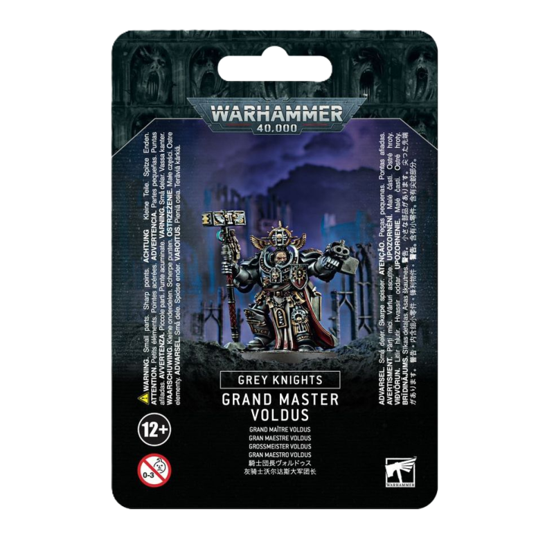 Warhammer 40 000 - Space Marines - Grey Knight - Grand maitre Voldus Warhammer 40 000 - Space Marines - Grey Knight - Grand maitre Voldus