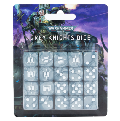 Warhammer 40 000 - Space Marines - Grey Knight - Dés d'armée