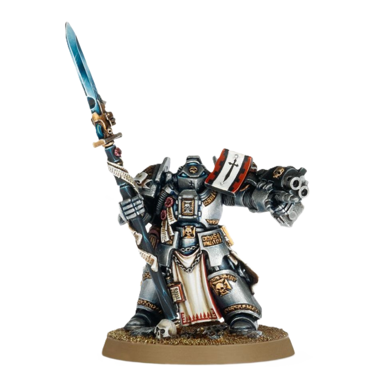Warhammer 40 000 - Space Marines - Grey Knight - Frère-capitaine Chevalier Gris Warhammer 40 000 - Space Marines - Grey Knight - Frère-capitaine Chevalier Gris