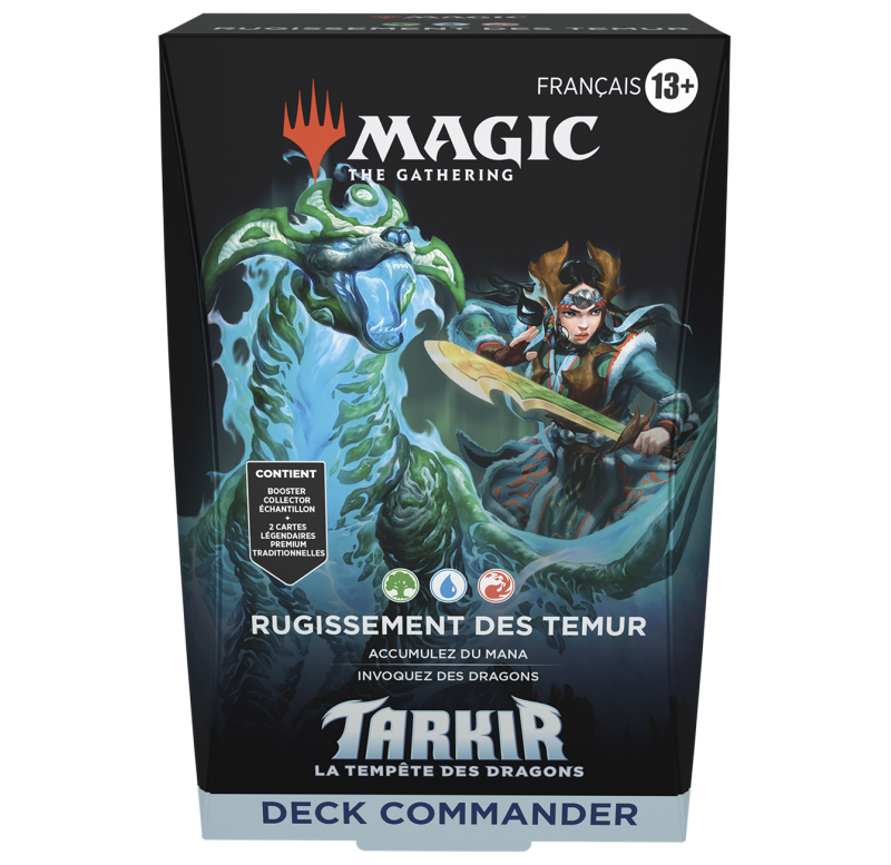 Tarkir : Tempete de dragon - Commander deck - Français - Rugissement des Témur