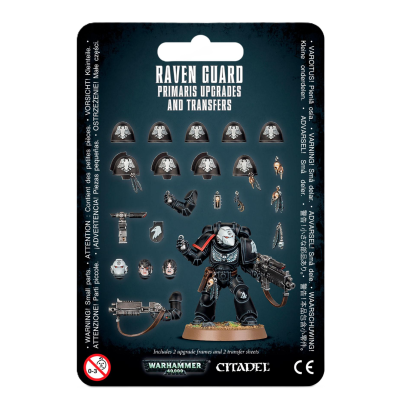 Warhammer 40 000 - Space Marines - Raven Guard - Améliorations et décalcomanies