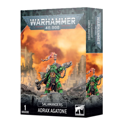 Warhammer 40 000 - Space Marines - Salamanders - Adrax Agatone