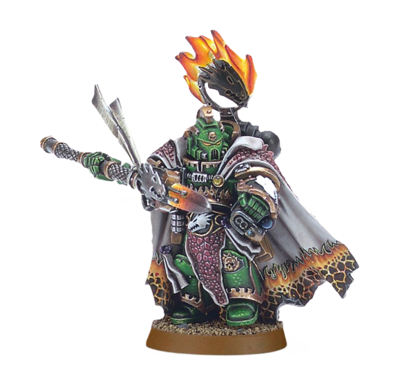 Warhammer 40 000 - Space Marines - Salamanders - Capitaine Vulkan He'stan Warhammer 40 000 - Space Marines - Salamanders - Capitaine Vulkan He'stan