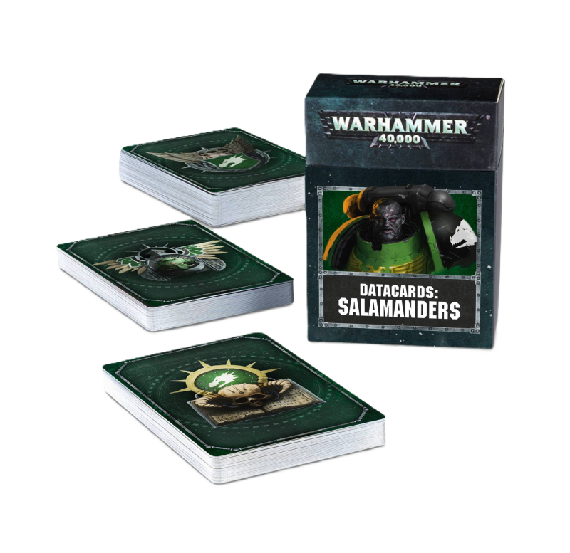Warhammer 40 000 - Space Marines - Salamanders - Cartes Techniques Warhammer 40 000 - Space Marines - Salamanders - Cartes Techniques