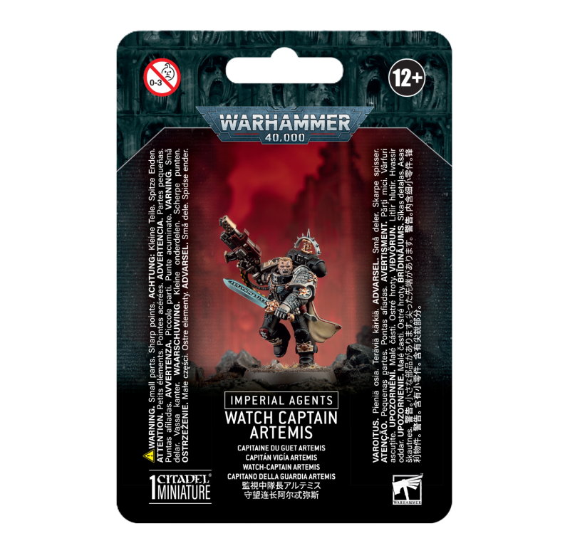 Warhammer 40 000 - Space Marines - Deathwatch - Capitaine du guet Artemis Warhammer 40 000 - Space Marines - Deathwatch - Capitaine du guet Artemis