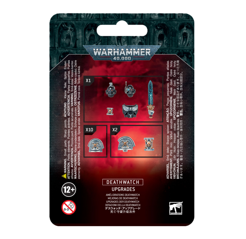 Warhammer 40 000 - Space Marines - Deathwatch - Améliorations et décalcomanies Warhammer 40 000 - Space Marines - Deathwatch - Améliorations et décalcomanies