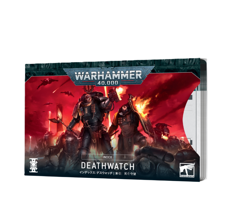 Warhammer 40 000 - Space Marines - Deathwatch - Cartes d'index