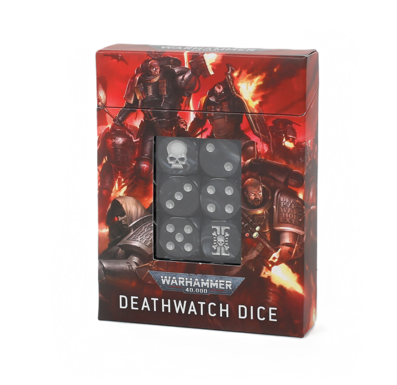 Warhammer 40 000 - Space Marines - Deathwatch - Dés d'armée Warhammer 40 000 - Space Marines - Deathwatch - Dés d'armée