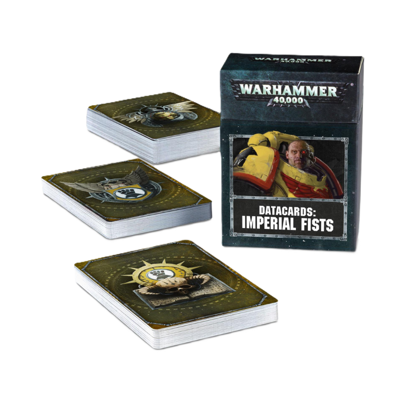 Warhammer 40 000 - Space Marines - Imperial Fist - Cartes Techniques