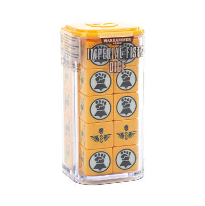 Warhammer 40 000 - Space Marines - Imperial Fist - Dés d'armée