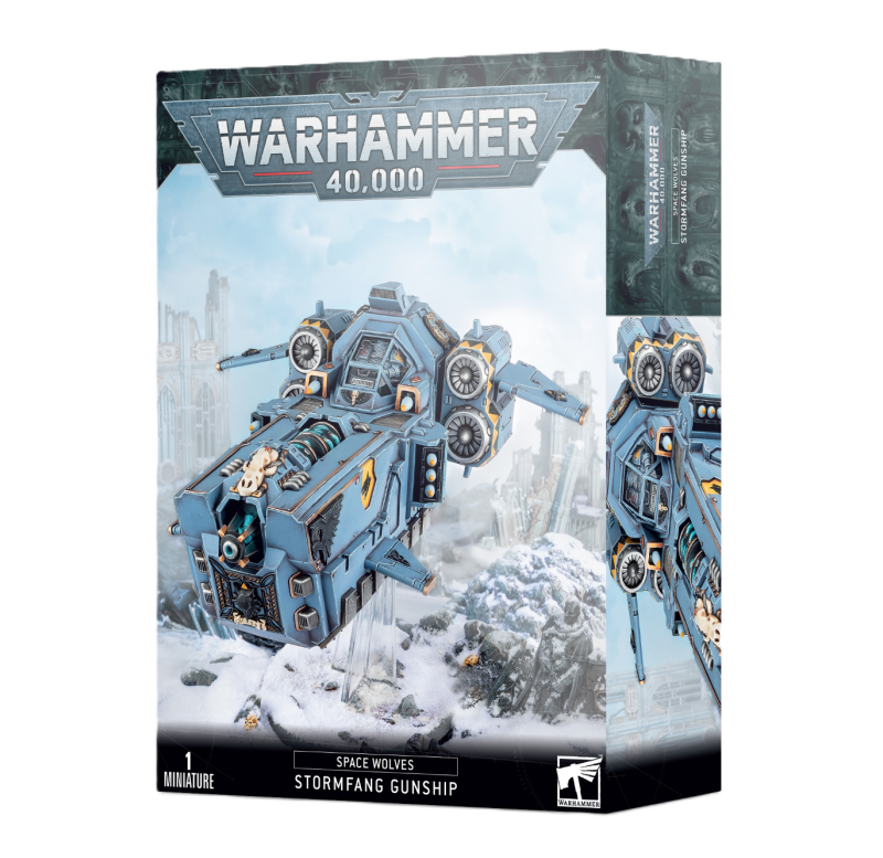 Warhammer 40 000 - Space Marines - Space Wolves - Stormfang Gunship / Stormwolf