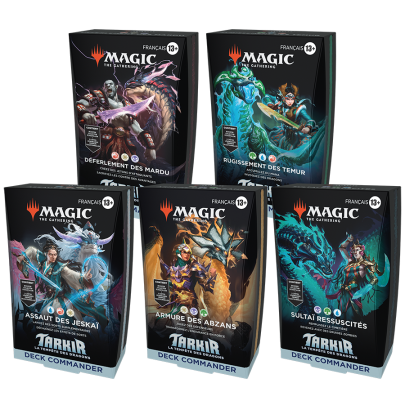 Tarkir : Tempete de dragon - Commander deck - Français -  Pack de 5