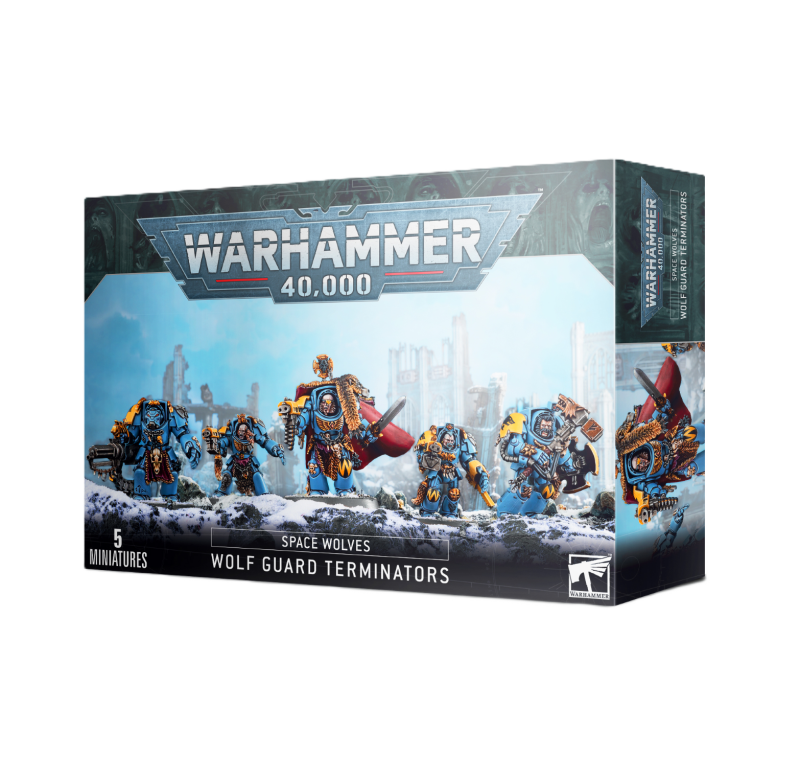 Warhammer 40 000 - Space Marines - Space Wolves - Wolf guard terminator Warhammer 40 000 - Space Marines - Space Wolves - Wolf guard terminator