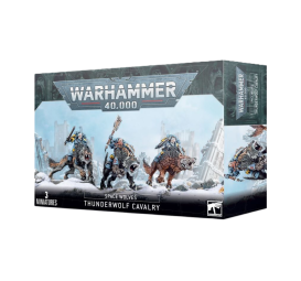 Warhammer 40 000 - Space Marines - Space Wolves - Thunderwolf Cavalery