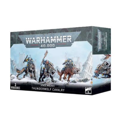 Warhammer 40 000 - Space Marines - Space Wolves - Thunderwolf Cavalery