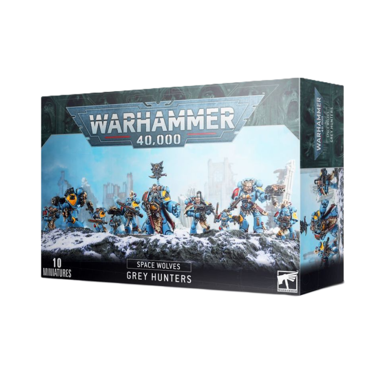Warhammer 40 000 - Space Marines - Space Wolves - Chasseurs Gris