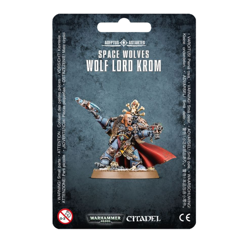 Warhammer 40 000 - Space Marines - Space Wolves - Seigneur Loup Krom Warhammer 40 000 - Space Marines - Space Wolves - Seigneur Loup Krom