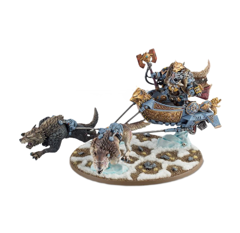 Warhammer 40 000 - Space Marines - Space Wolves - Logan Grimmar sur Stormrider Warhammer 40 000 - Space Marines - Space Wolves - Logan Grimmar sur Stormrider