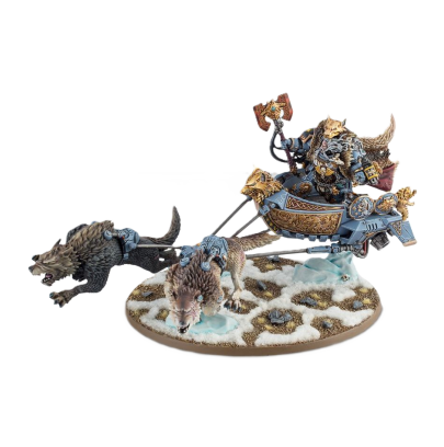 Warhammer 40 000 - Space Marines - Space Wolves - Logan Grimmar sur Stormrider