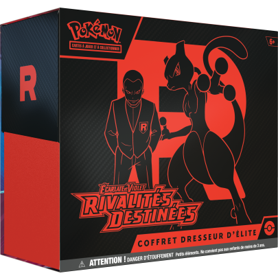 Pokemon TCG - Coffret dresseur d'élite - Français - Ecarlate et Violet - EV10 - Rivalités Destinées