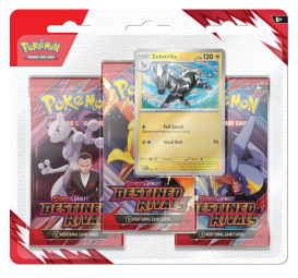 Pokemon TCG - Blister Zéblist - Ecarlate et Violet - EV10 - Rivalités Destinées